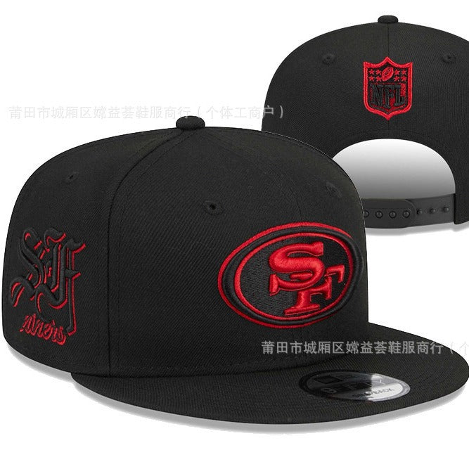 Wholesale Football Hat Men's and Women's Caps with Embroidery JDC-FH-CYQ002