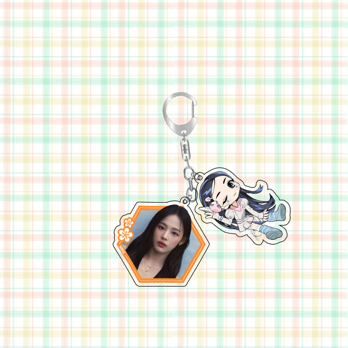 Wholesale Acrylic Keychain JDC-KC-HanTian004