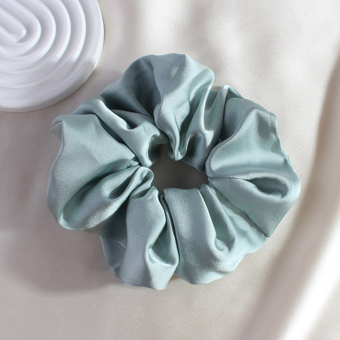 Wholesale Retro faux silk Hair Scrunchies