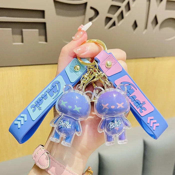 Wholesale Creative Cartoon Bear Keychain JDC-KC-Chongli002