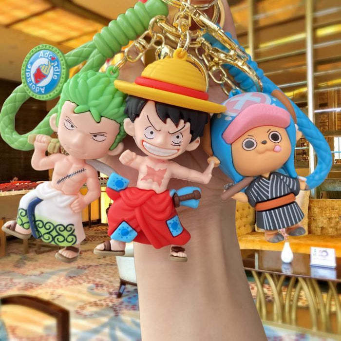 Wholesale Cartoon Doll Silicone Keychain JDC-KC-MingT011