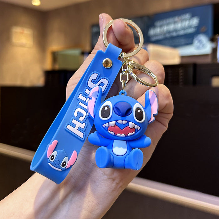 Wholesale Cartoon Silicone Keychains (F) JDC-KC-ZiXing003