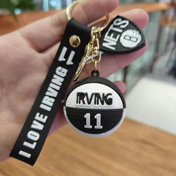 Wholesale 3D silicone basketball shoe keychains