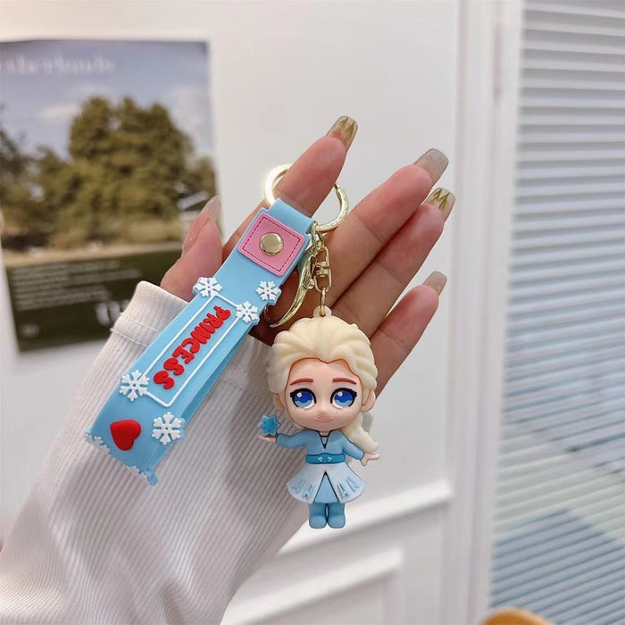 Wholesale Cartoon Doll Silicone Keychain JDC-KC-JuShu038