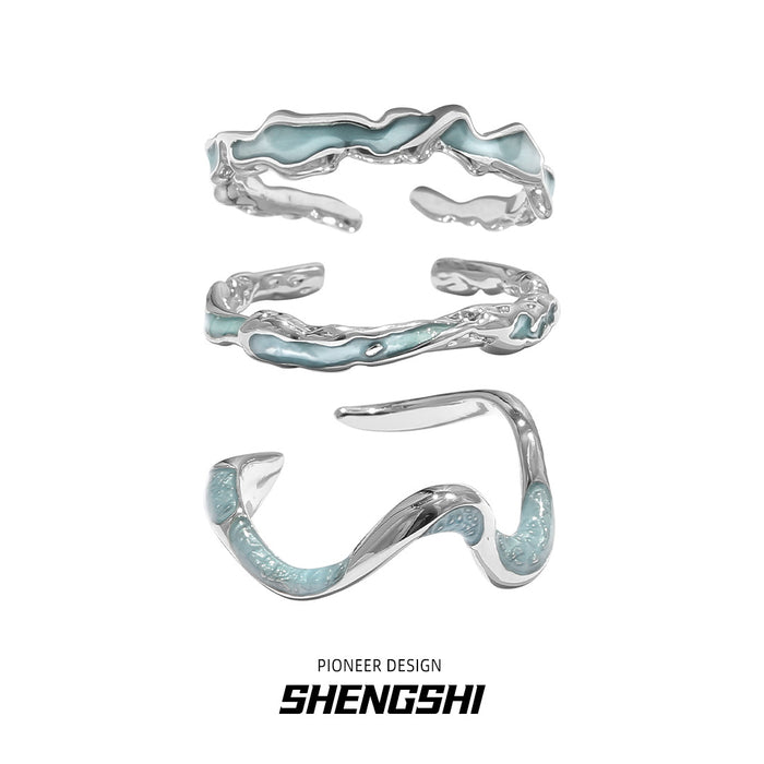 Wholesale Ring Fashion Personalized Creative Versatile Open End Ring