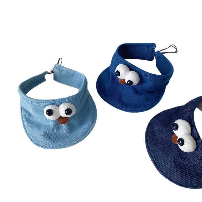 Wholesale Thin hollow top hat for cute children, providing shade from the sun and sun protection