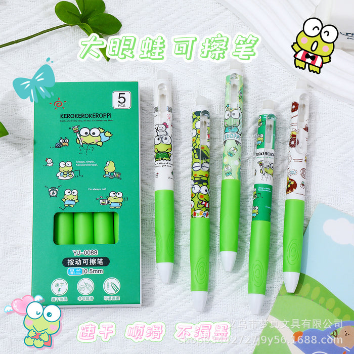 Wholesale Big-eyed Frog Positive Posture Erasable Pen