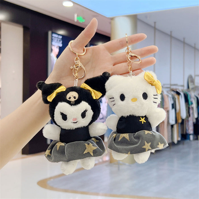 Wholesale Keychain Pendant Plush Doll Kate Cat School Bag Pendant