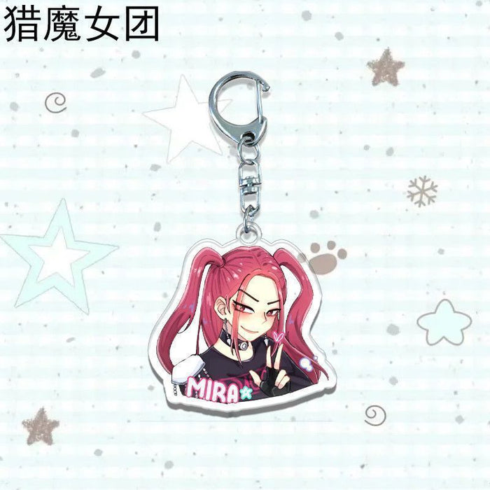 Wholesale Kpop Acrylic Keychain Anime Peripheral Pendant