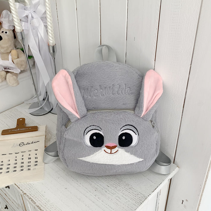 Wholesale Cute cartoon crossbody plush shoulder bag