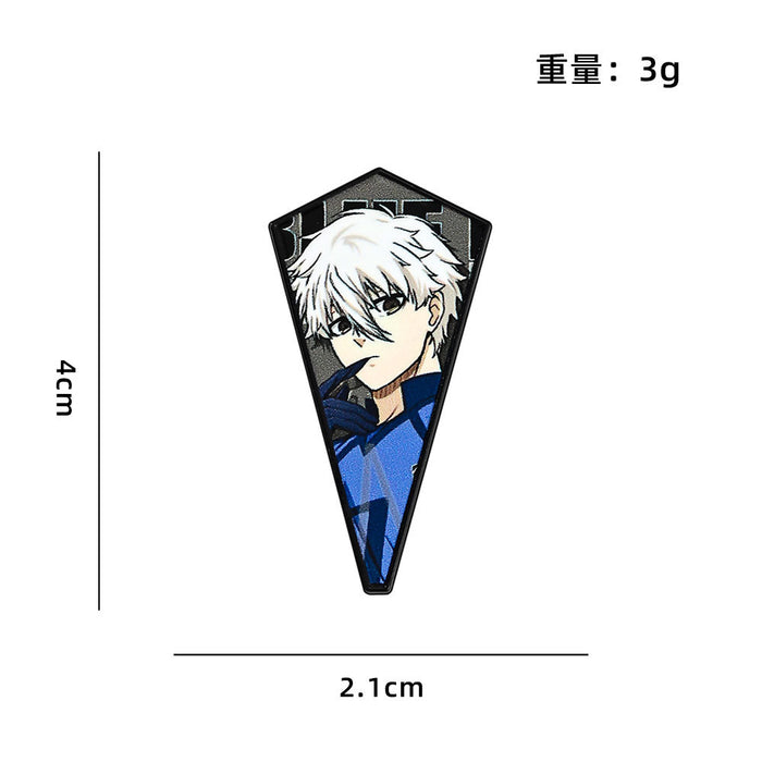 Wholesale Anime Printed Metal Brooch Pin Fashion Accessory For Backpacks And Clothing Anime Fan Gift