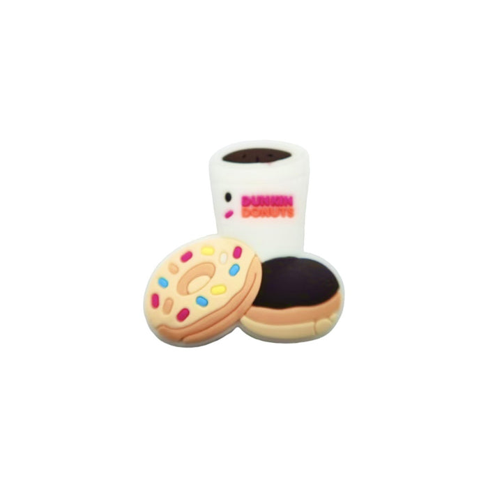 Wholesale Doughnut Hole Shoes Flower Shoe Buckle Decorative Buckle Cartoon PVC Soft Rubber DIY Accessories Shoe Flower Buckle Spot Wholesale