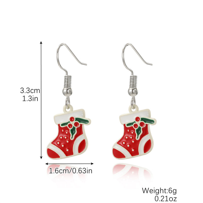 Wholesale Alloy Christmas Earrings Set