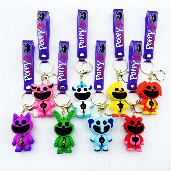 Wholesale PVC Cute Cartoon Doll Keychain JDC-KC-WuYi072