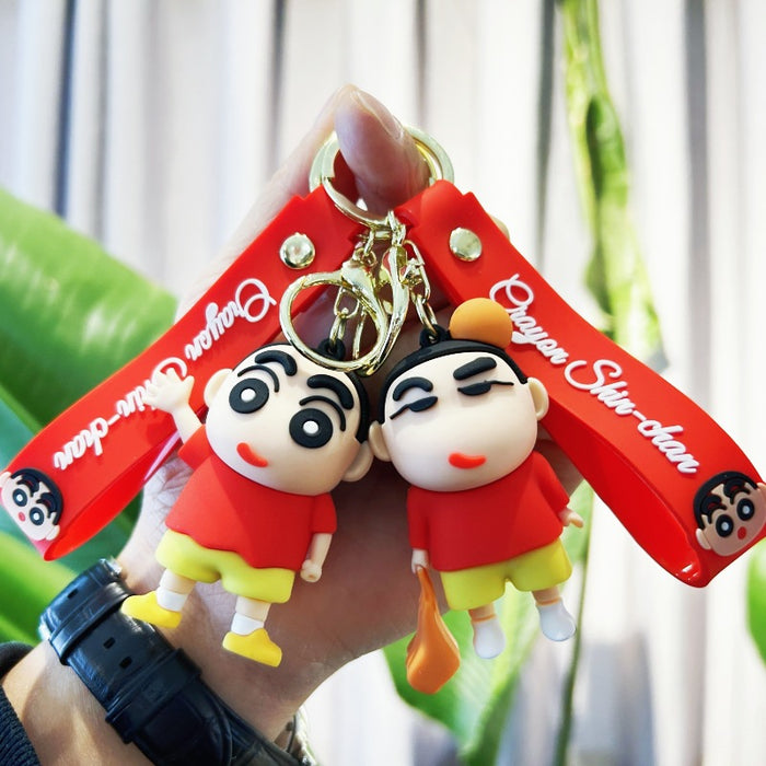 Wholesale PVC Cartoon Doll Keychain JDC-KC-WuYi199