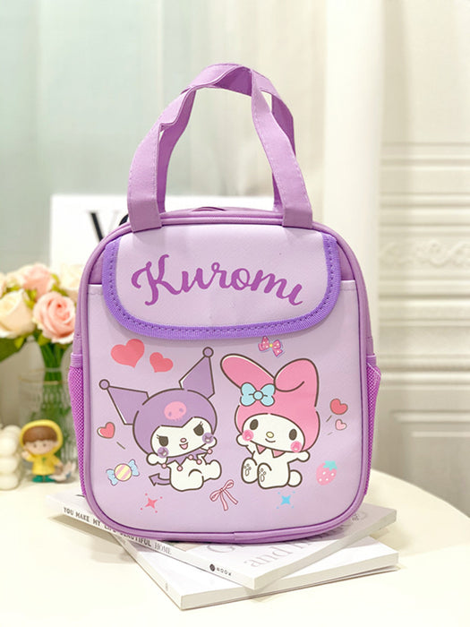 Wholesale PU Cartoon Portable Large Capacity Insulated Lunch Bag JDC-HD-Kameng001