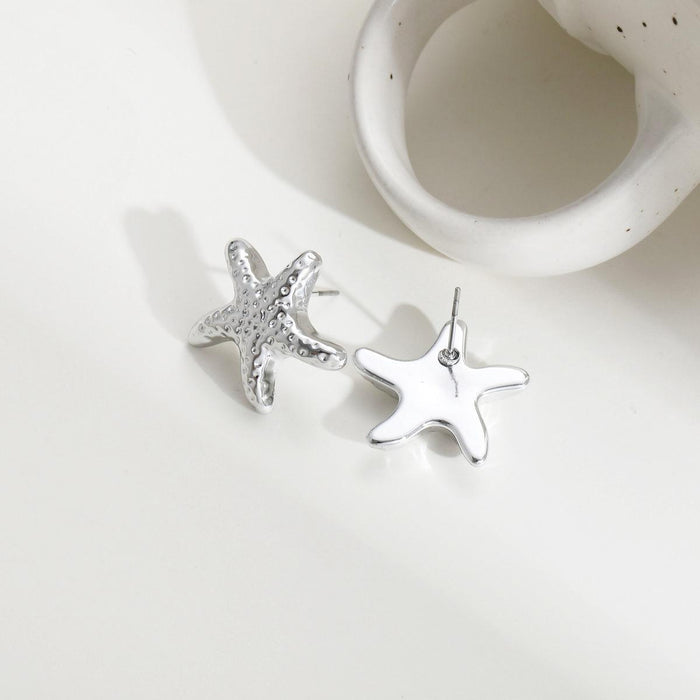 Wholesale Retro Simple Ocean Starfish Earrings
