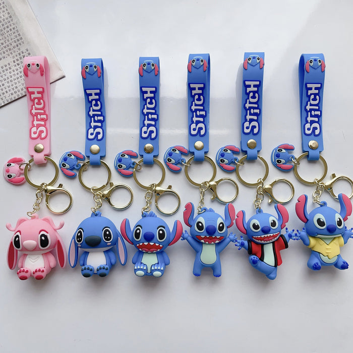 Wholesale Creative Doll Pvc Soft Keychain JDC-KC-JuShu028