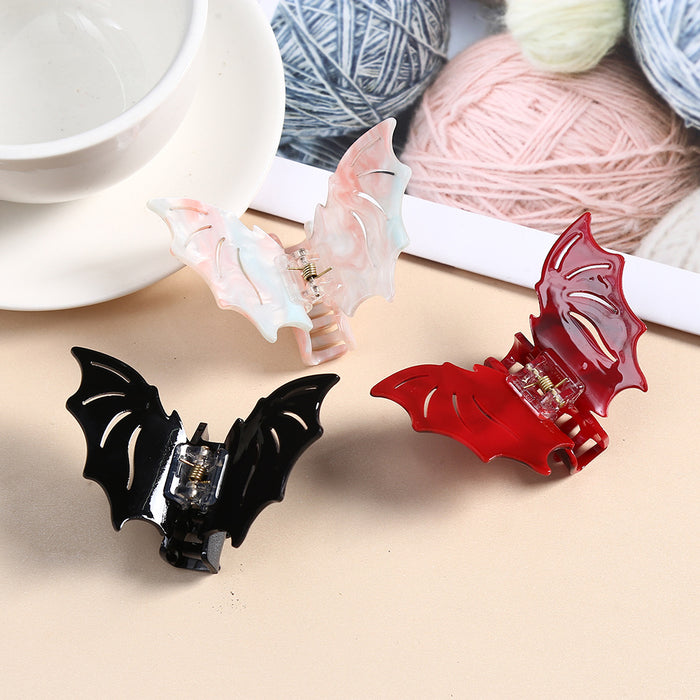 Wholesale Acetate Bat Hair Claw Clip for Women Party Gift Hair Accessory