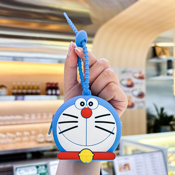 Wholesale PVC Cartoon Coin Purse Keychain JDC-KC-Benxin007