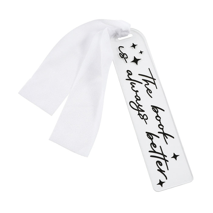Wholesale Acrylic Interesting Text Bookmarks
