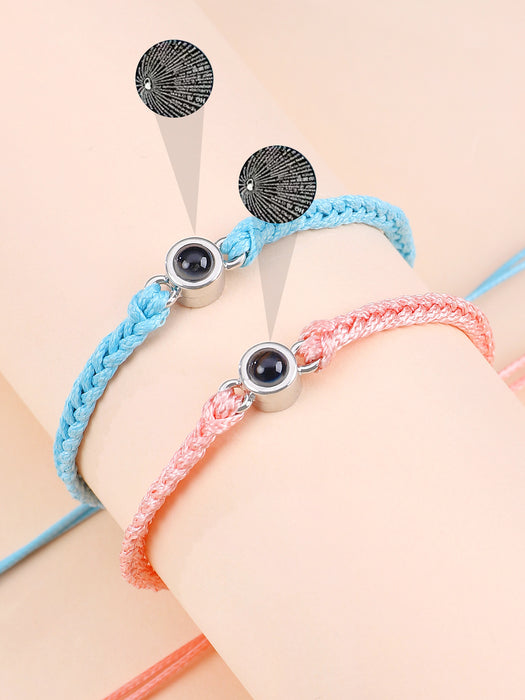 Wholesale Cross border love bracelet with fashionable and versatile design, geometric and personalized jewelry