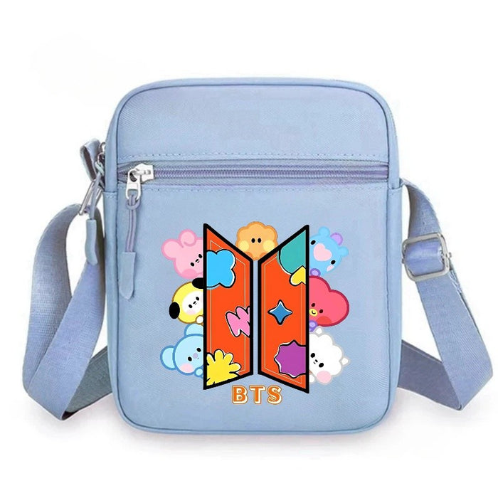 Wholesale Trendy Cartoon Print PVC Small Shoulder Bag For Women Lightweight Casual Fashion Accessory