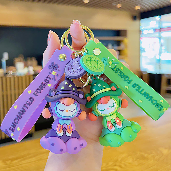 Cadena de teclas de muñeca de dibujos animados al por mayor jdc-kc-kum020