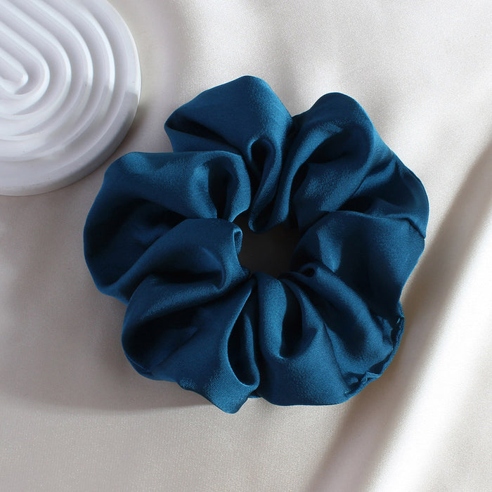 Wholesale Retro faux silk Hair Scrunchies