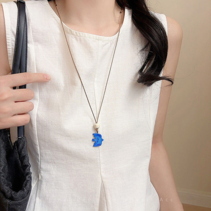 Wholesale Pendant necklace accessories, niche design, simple collarbone chain
