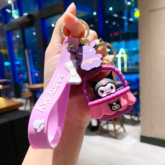 Wholesale Pvc Cartoon Doll Keychain JDC-KC-GongZ044