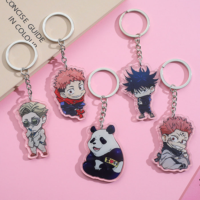 Wholesale Cartoon Cute Acrylic Keychain JDC-KC-AnDao010