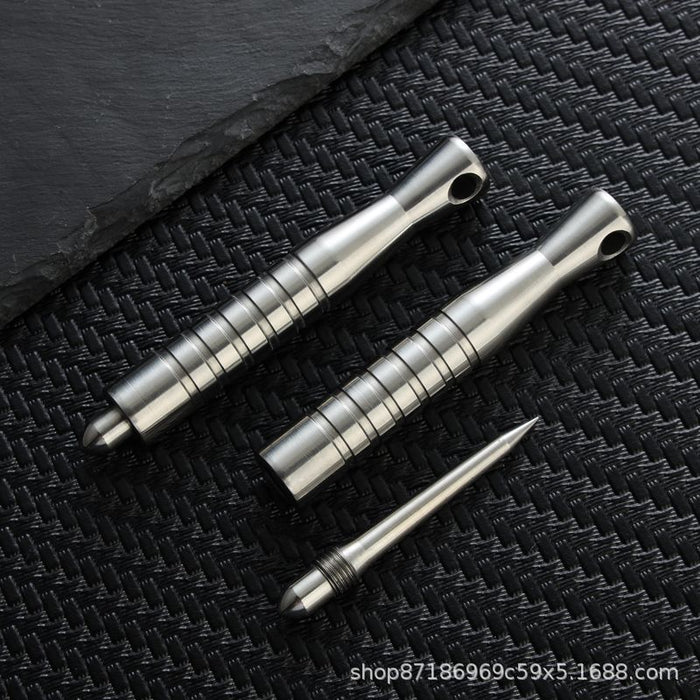 Wholesale 304 Stainless Steel Tea Needle Self Defense Tool EDC Multi Functional Hidden Pendant Window Breaker Boutique Resale