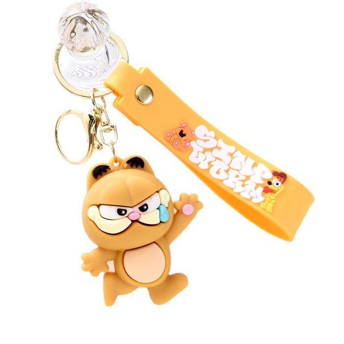 Wholesale Cute Cartoon Silicone Anime Keychain