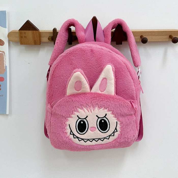 Wholesale Cartoon Children' s Plush Cute Cartoon Shoulder Bags
