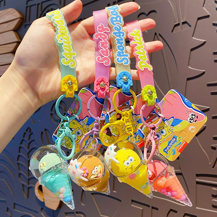 Wholesale Creative Ice Cream Infused Keychain JDC-KC-LingS004