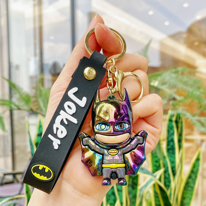 Wholesale Cute and quirky silicone cartoon keychains