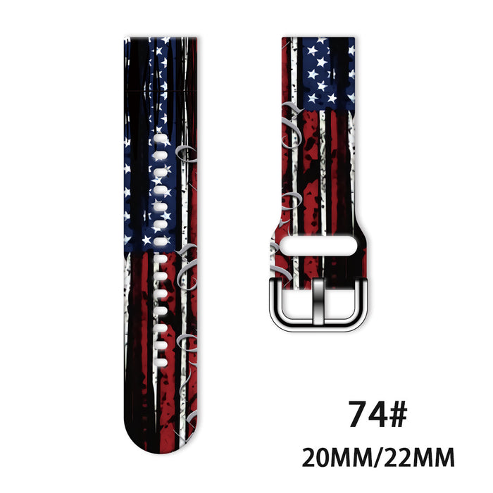 Wholesale Printed Tpu Watch Strap Wrist Strap JDC-WD-NuoQi052