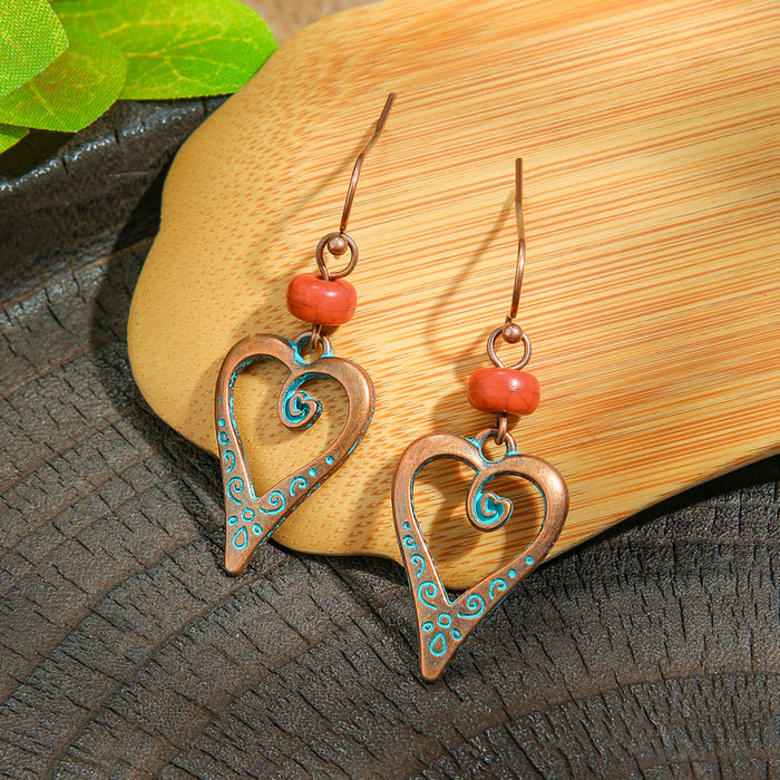 Wholesale Vintage Ethnic Geometric Earrings Fashion Jewelry Accessory MOQ≥2
