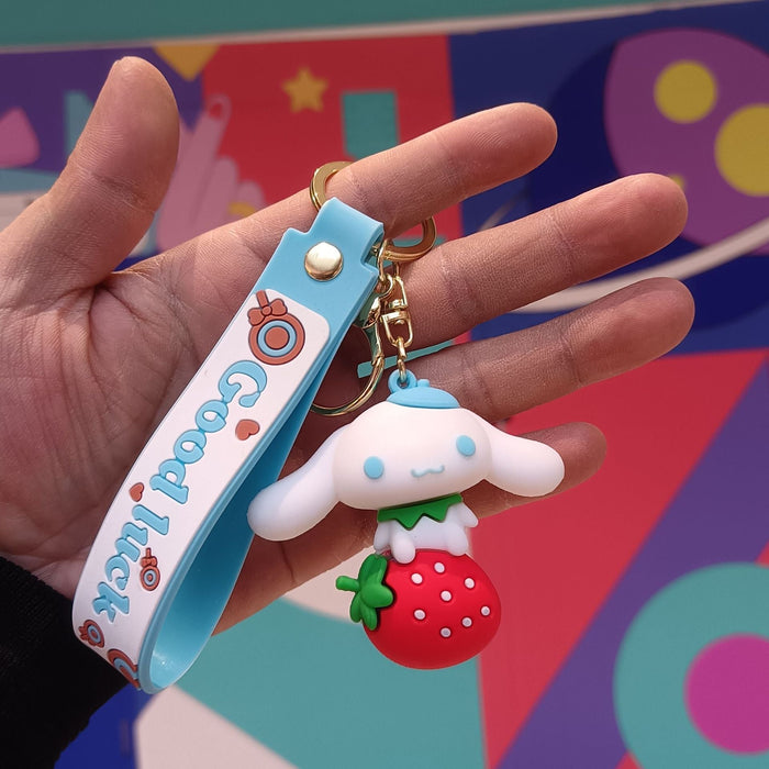 Wholesale Cartoon Strawberry Keychain JDC-KC-KuangK012