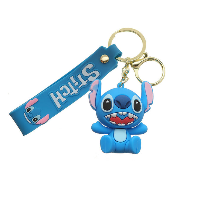 Wholesale Cartoon Silicone Keychains (F) JDC-KC-ZiXing003