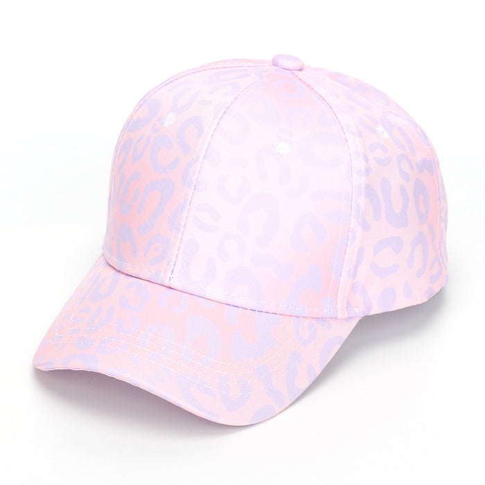 Wholesale Children' s colorful tie-dye baseball cap outdoor sun hat