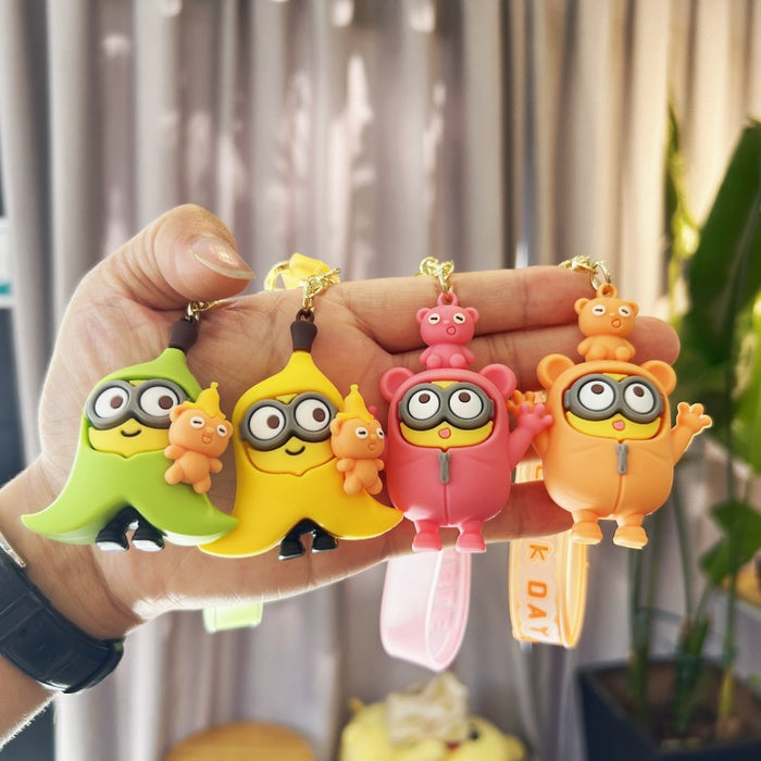 Wholesale PVC Cartoon Doll Keychain JDC-KC-WuYi204