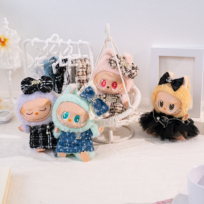 Wholesale Vinyl Blind Box Pendant Sitting Party Cute Clothes