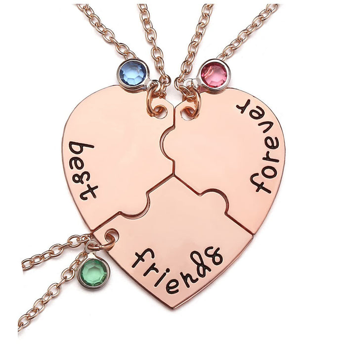 Wholesale Love necklace, steel plated necklace, stainless steel love necklace