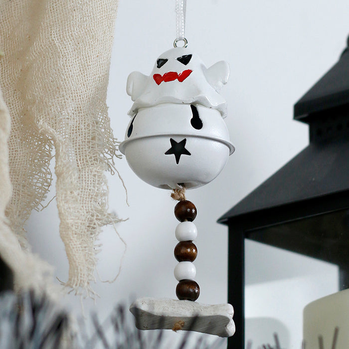 Wholesale  Decorations,  Creative and Interesting Resin Ghost Bells,  Wind Chime Pendants,   Door Hangings
