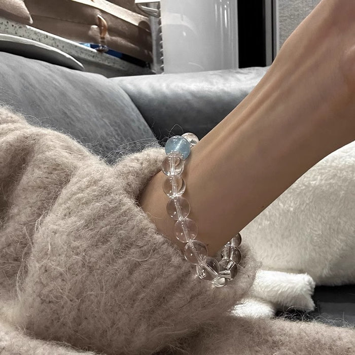 Wholesale Hailanbao white crystal bracelet, light luxury, niche