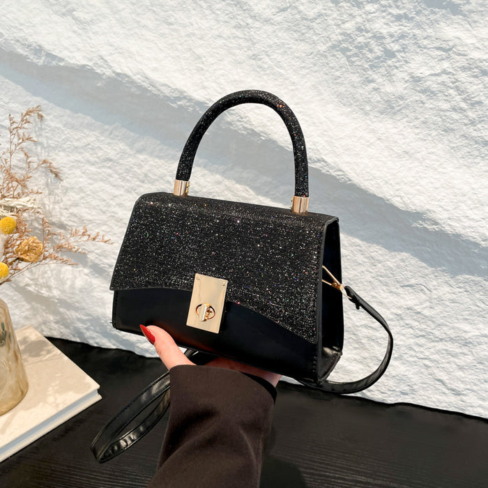 Wholesale Trendy PU Small Square Handbag with ing Detail - Fashionable Casual Shoulder Bag for Resale
