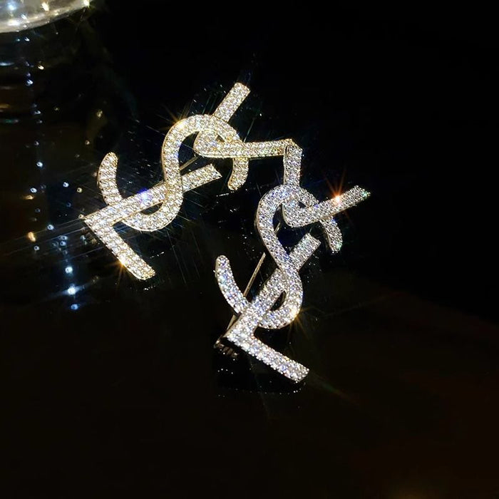 Wholesale Women' s High-end Corsage Pin Exquisite Niche Accessories Women