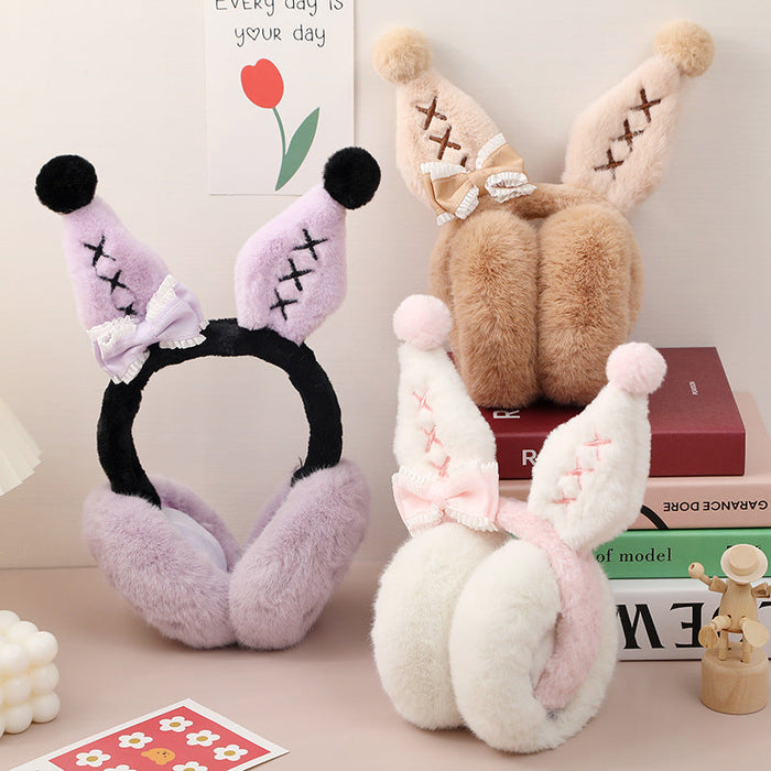 Wholesale Earmuffs Plush Cute Cartoon Ear Warmer Ear Defenders Foldable (M) JDC-EF-ZaoM005